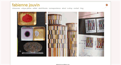 Desktop Screenshot of fabiennejouvin.com